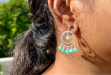 Opal Chandbali Earring