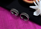 Three Line Spiral Toe Ring