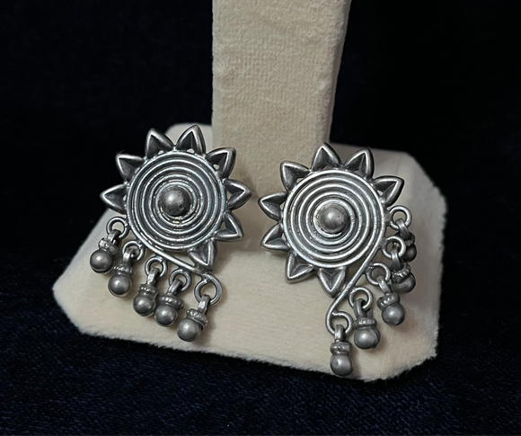 Spiral Star Earring