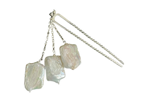 Pearl Chips Hanging Juda Pin