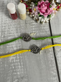 Intricate Flower Rakhi