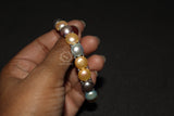 Multicolor Button Pearl Bracelet