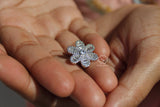 Sparkling Flower Earrings