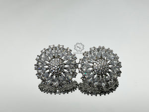 Sparkling Sunflower Stud Earring