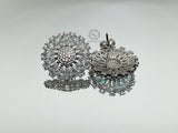 Sparkling Sunflower Stud Earring