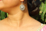 Filigree rawa sunflower earring