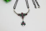 Multicolor Flower Drop Mangalsutra