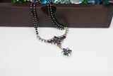 Multicolor Flower Drop Mangalsutra