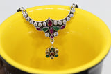 Multicolor Flower Drop Mangalsutra