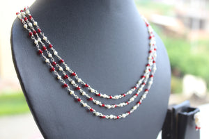 Layered Pearl Necklace