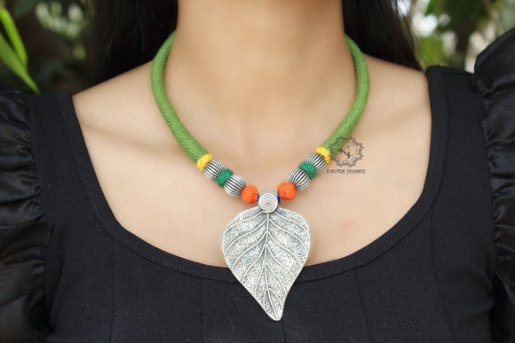 Pipal Leaf Tribal Necklace