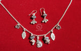 Charms Necklace set