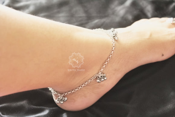 Ghungroo Bunch Single Leg Anklet